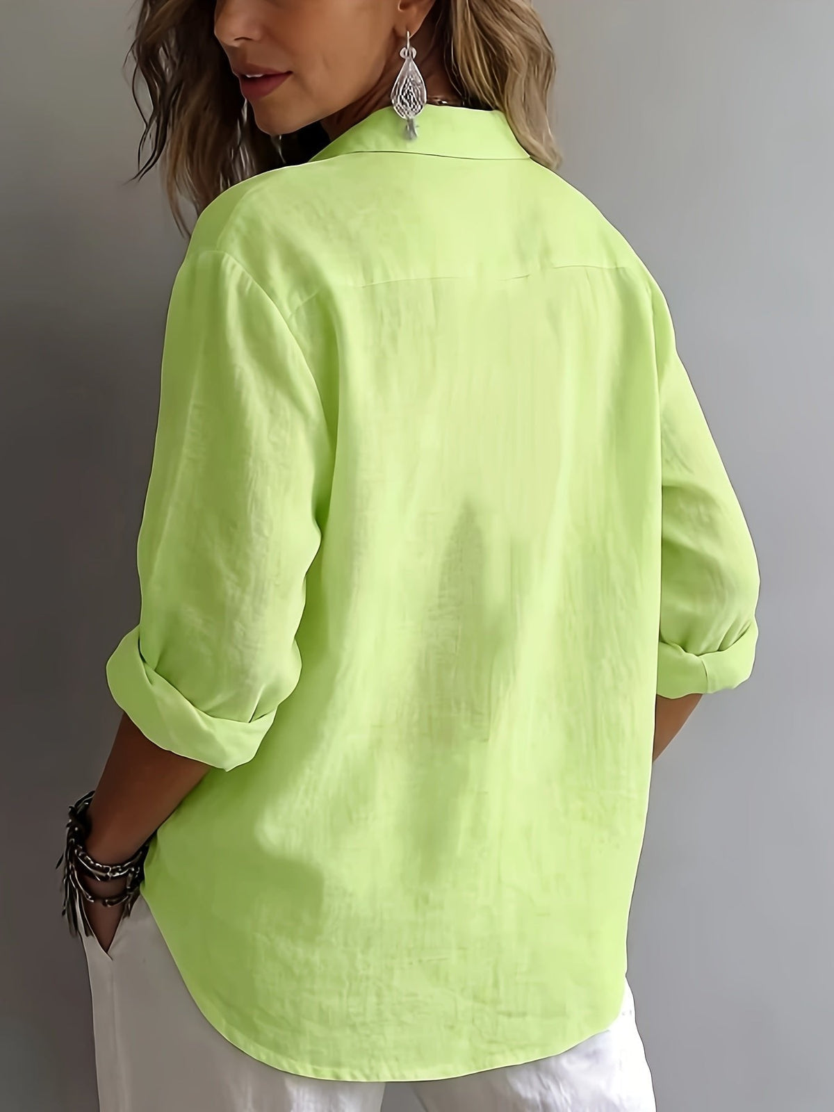 Bailey | Effortless Style Relaxed Collared Blouse