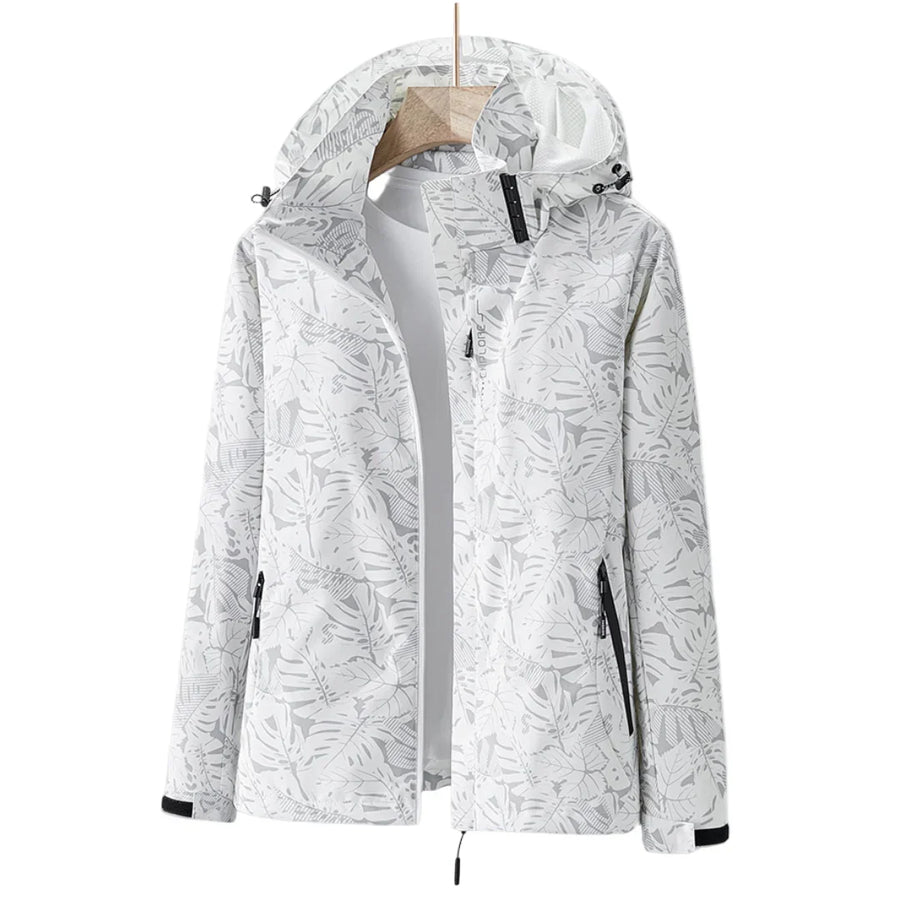 Women’s Lightweight Hooded Packable Windbreaker Jacket
