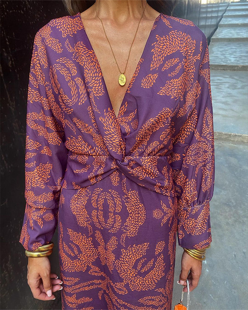 Rosamul™ | V-Neck Summer Dress