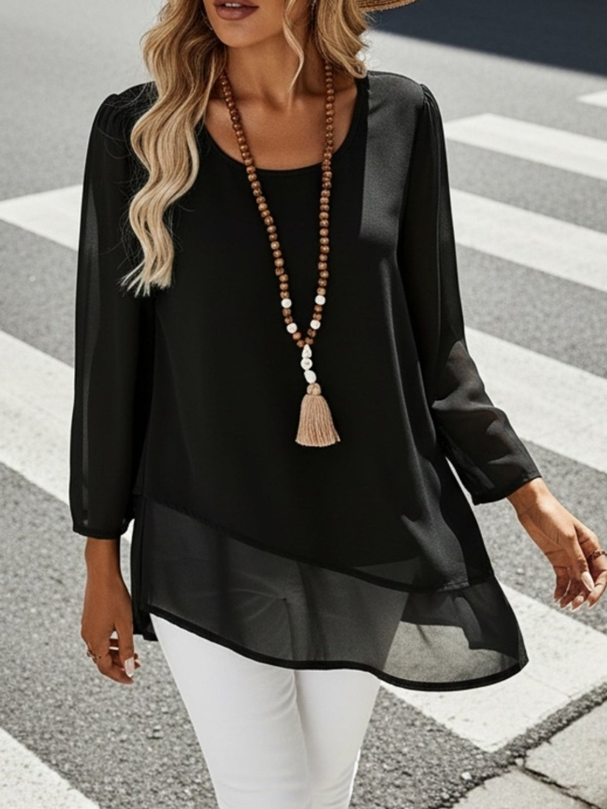 Ariana | Layered Flowing Blouse