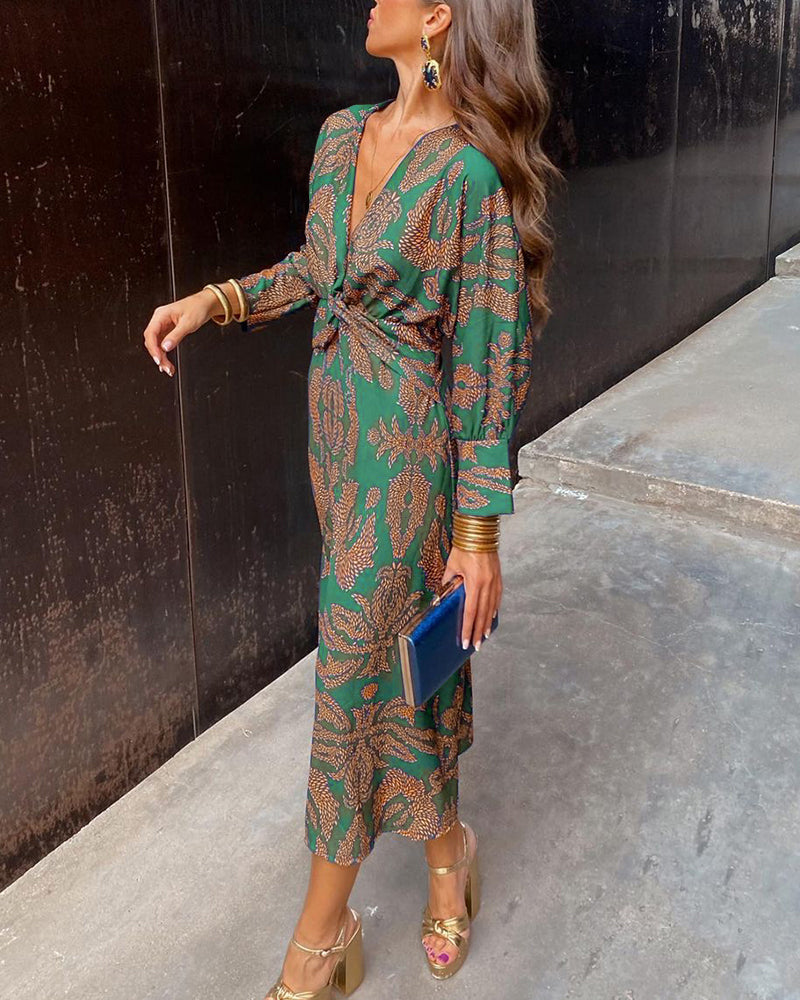 Rosamul™ | V-Neck Summer Dress