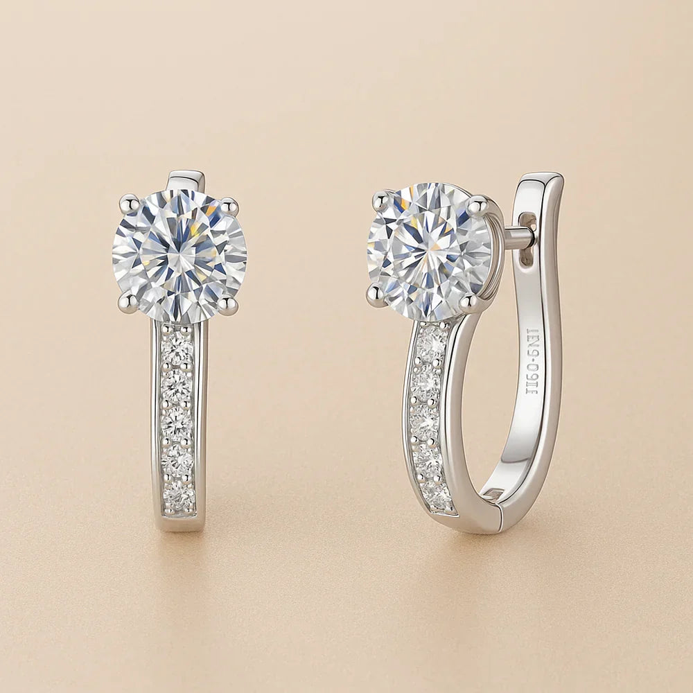 Pristine Channel Earrings