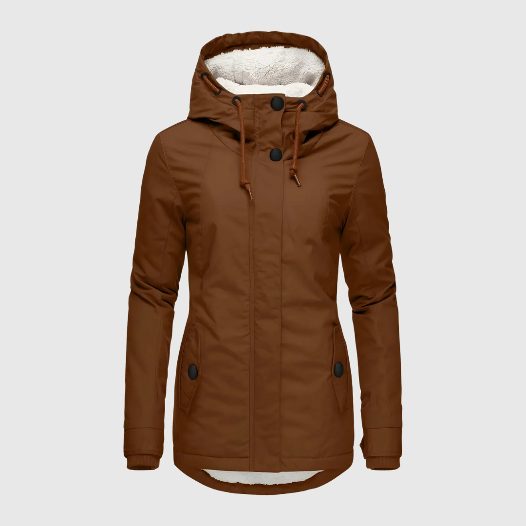 Women’s Hooded Longline Winter Parka