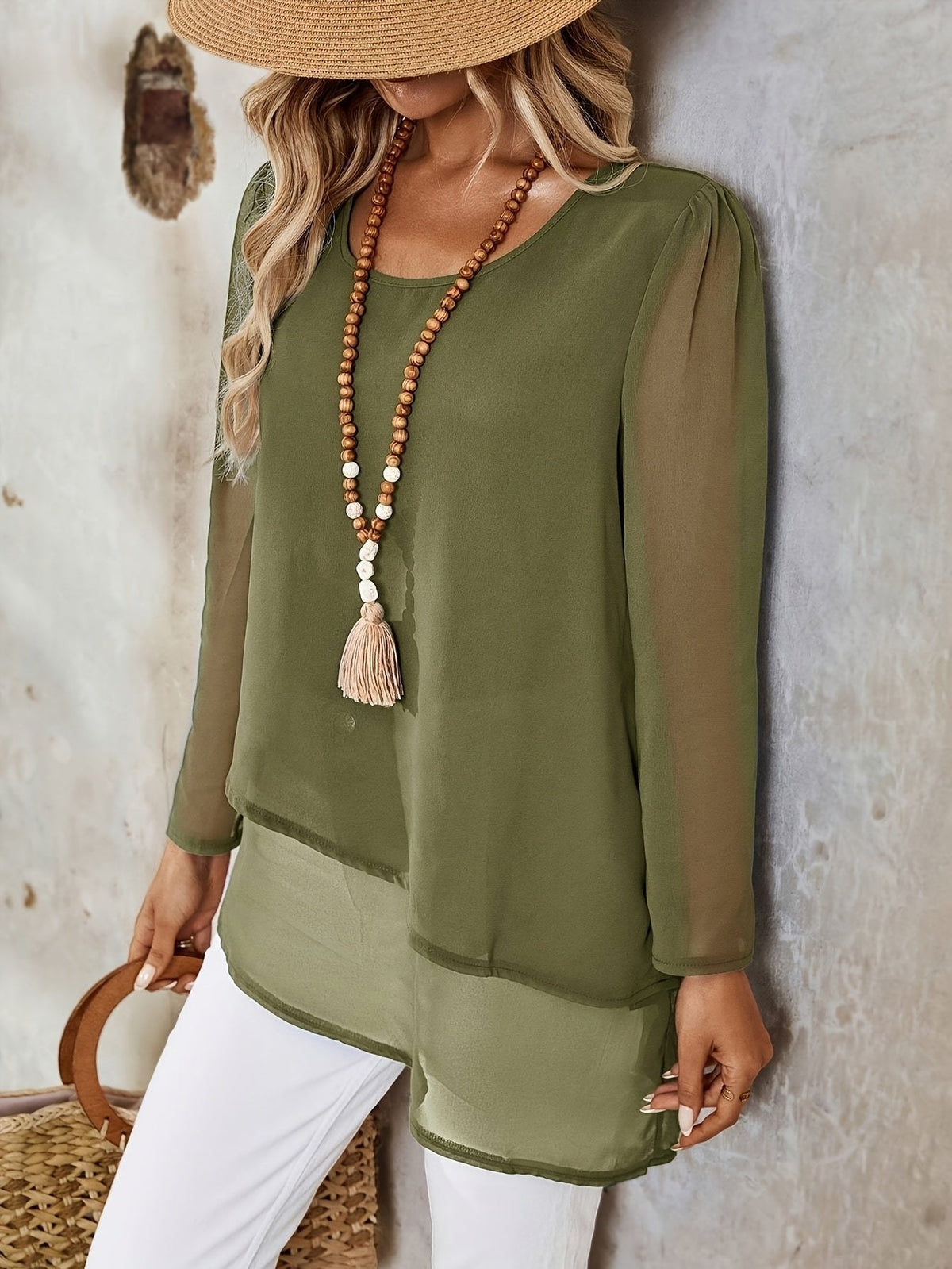 Ariana | Layered Flowing Blouse