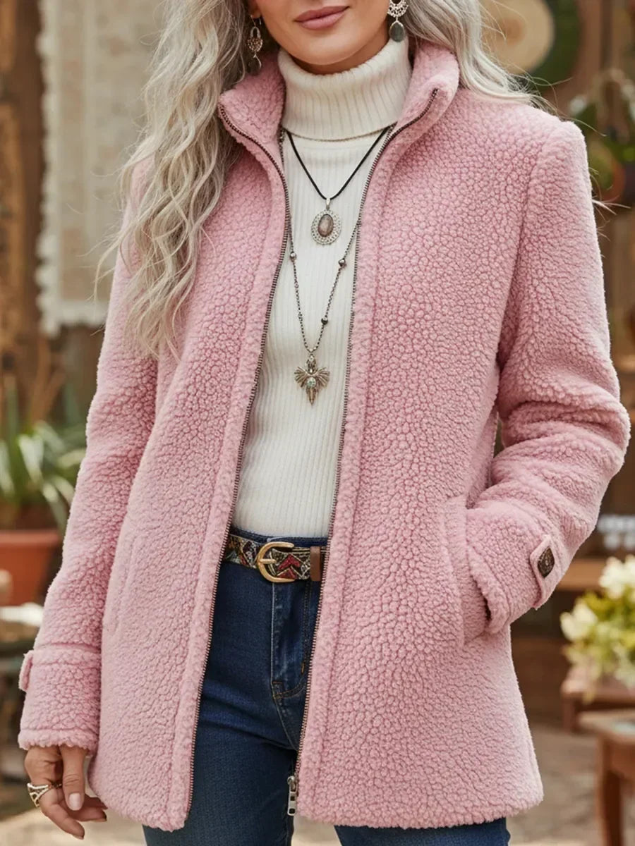 Lorraine | Longline Zip-Up Jacket