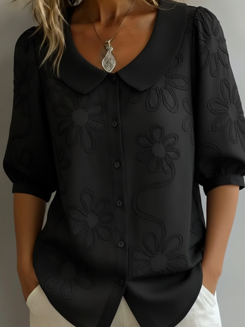 Bailey | Stylish Embroidered Floral Blouse