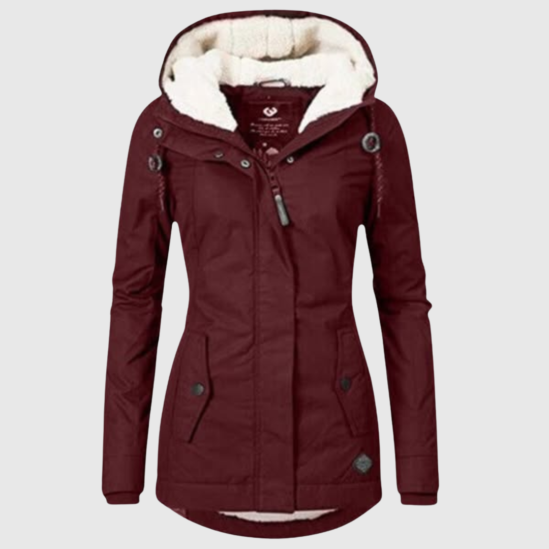 Women’s Hooded Longline Winter Parka