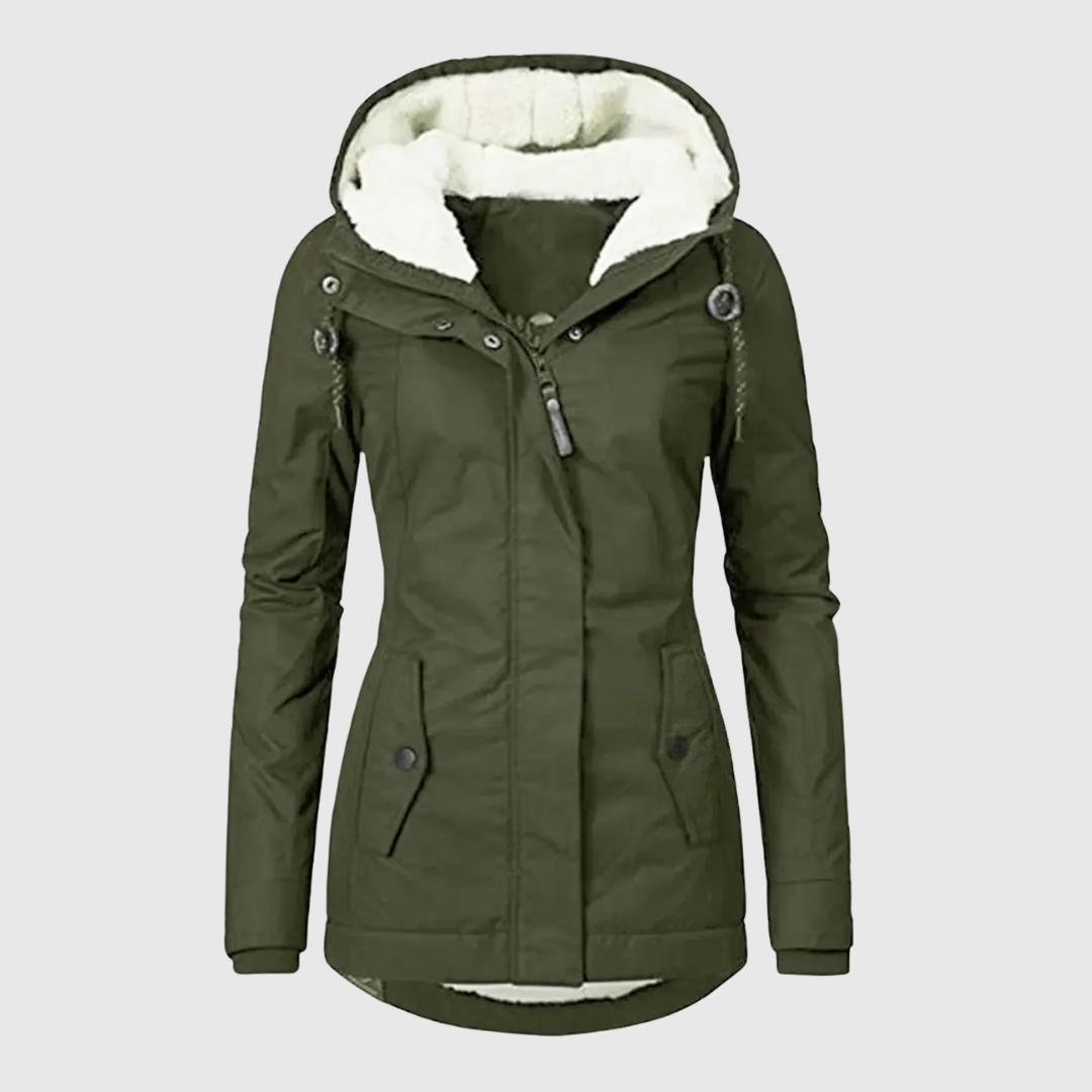 Women’s Hooded Longline Winter Parka