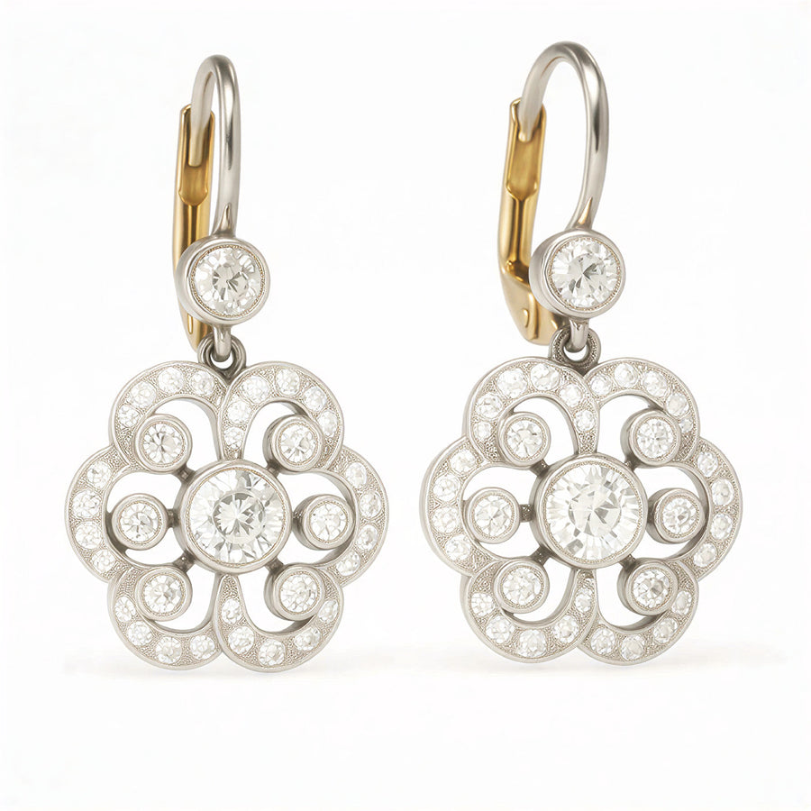 Retro Mandela Earrings