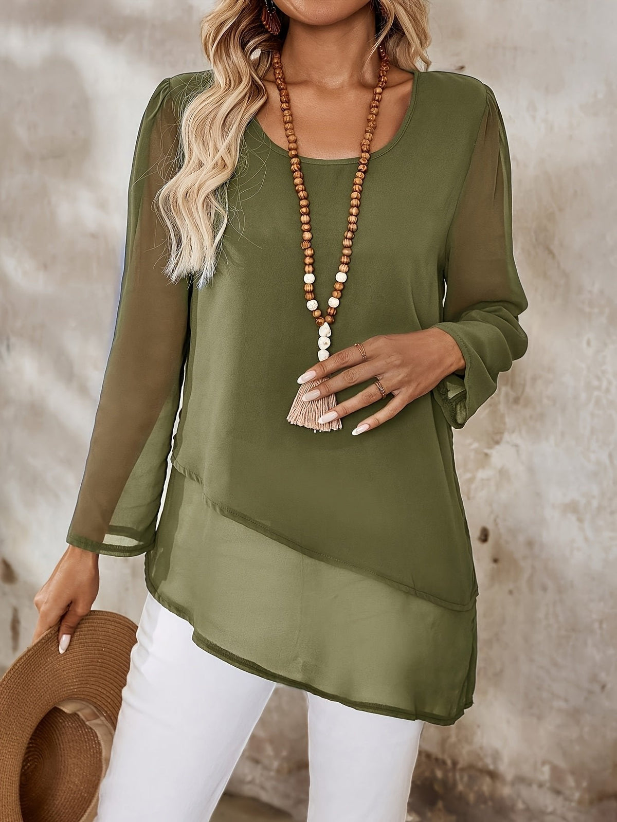 Ariana | Layered Flowing Blouse