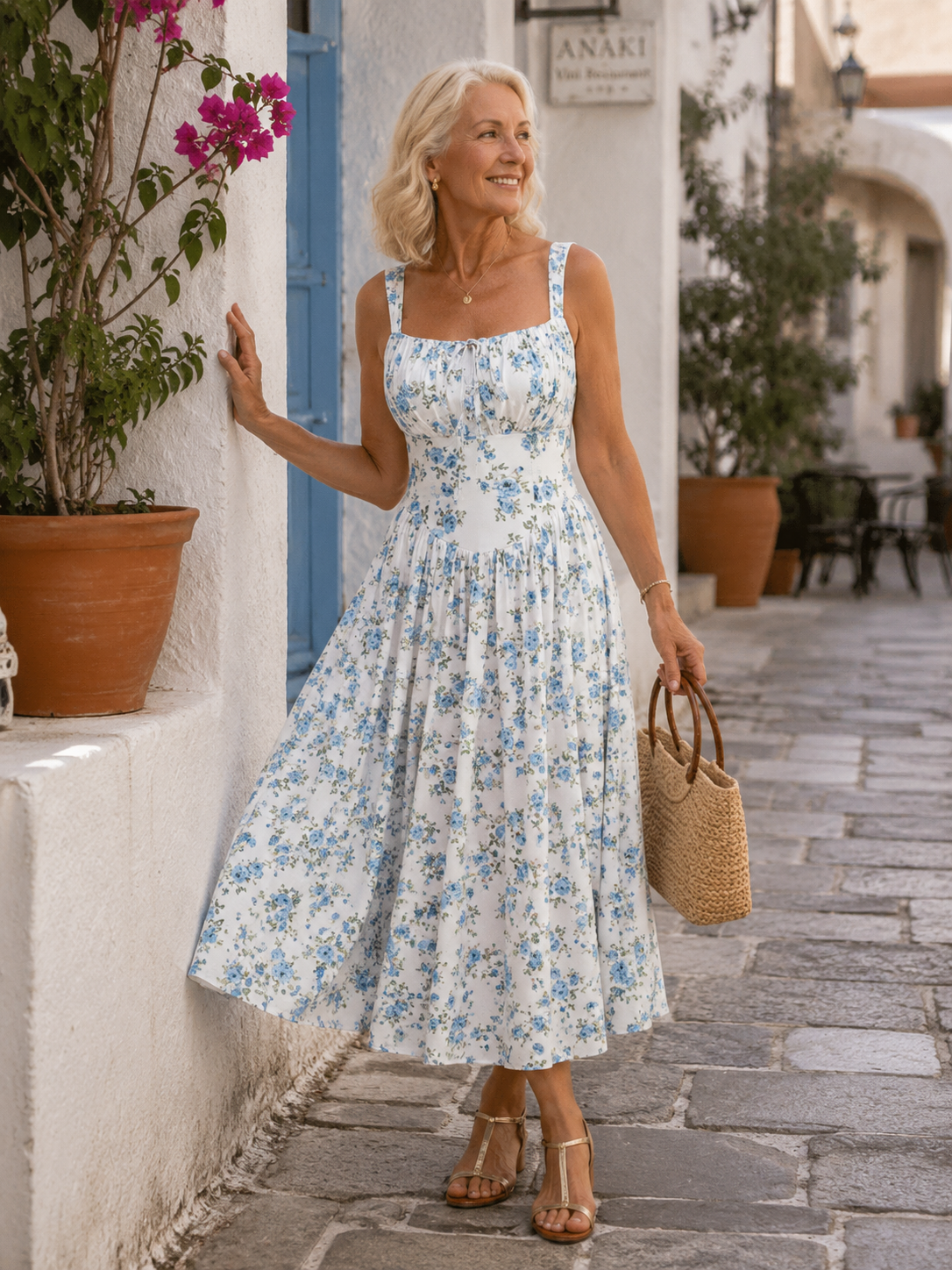 CLAIRE™ | Elegant Floral Summer Dress
