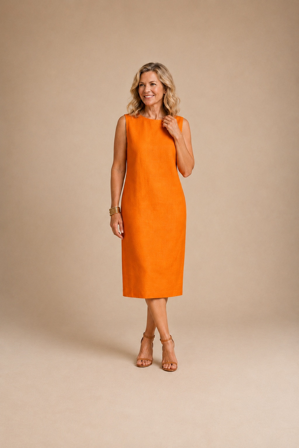 Maureen Midi Dress with pockets