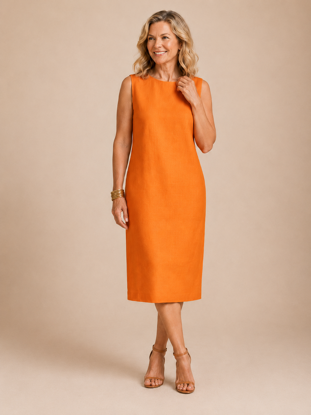 Maureen Midi Dress with pockets