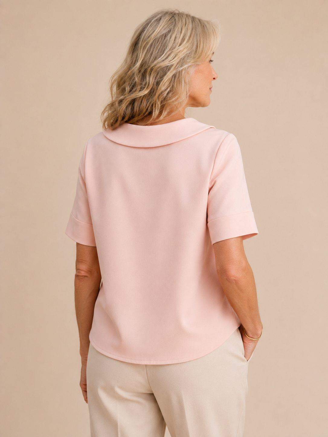 Camille Round Neck Blouse
