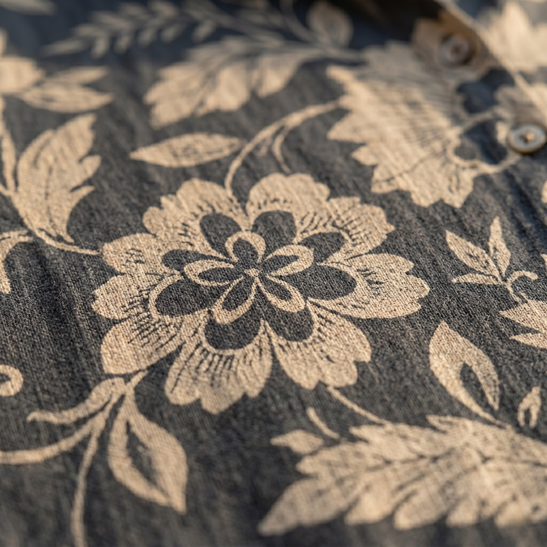 Catalina | Elegant and Breathable Linen Floral Blouse