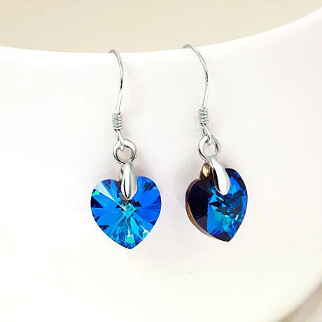 Refined love Sapphire Jewelry Set