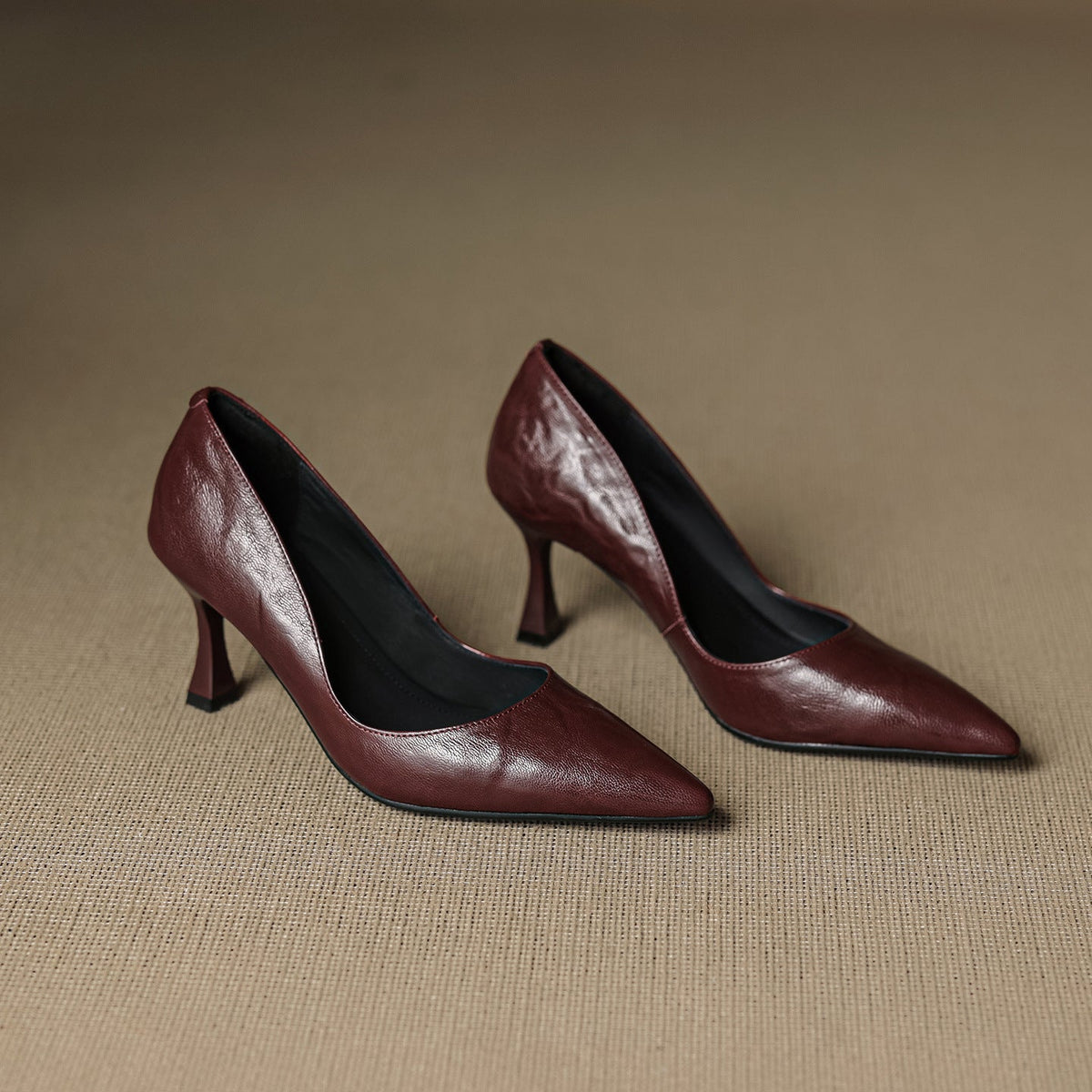 Gilda Genuine Leather Heels