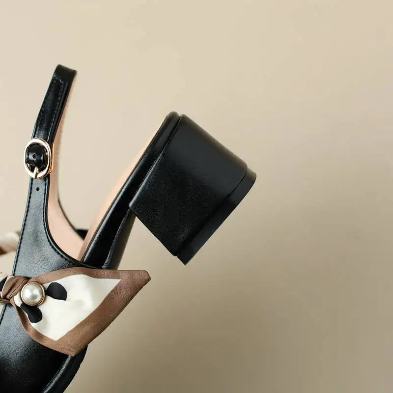 Dahlia Block Heels