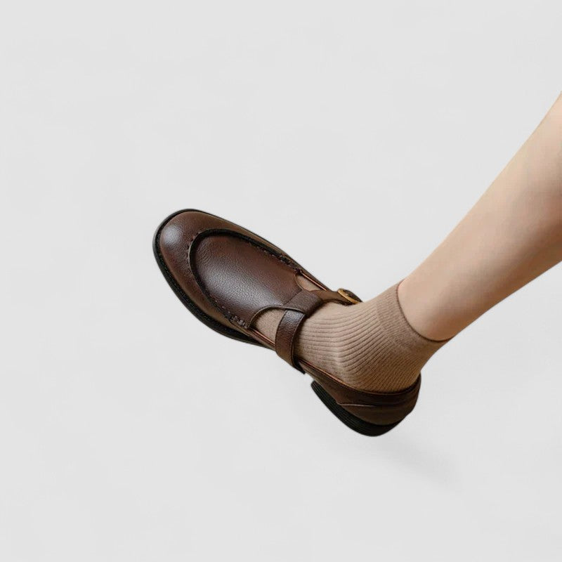Vivienne | Orthopedic Square-Toe Mary Jane Shoes