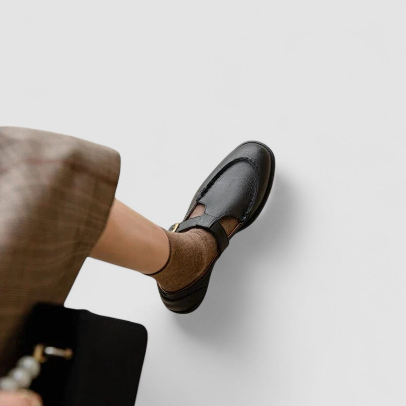 Vivienne | Orthopedic Square-Toe Mary Jane Shoes