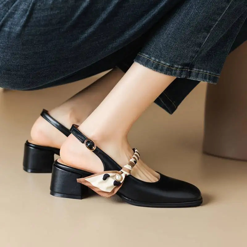 Dahlia Block Heels
