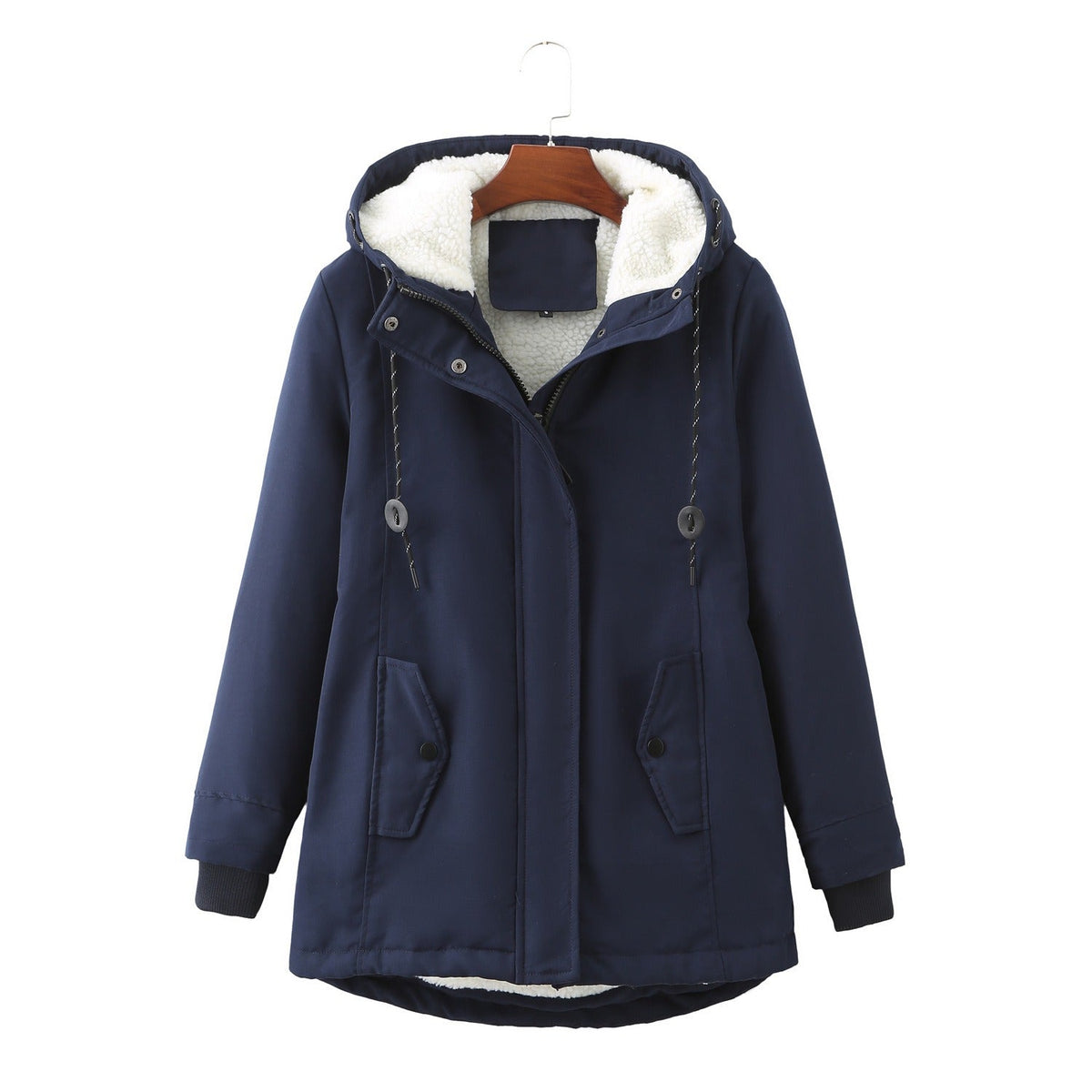 Women’s Long Hooded Insulated Parka