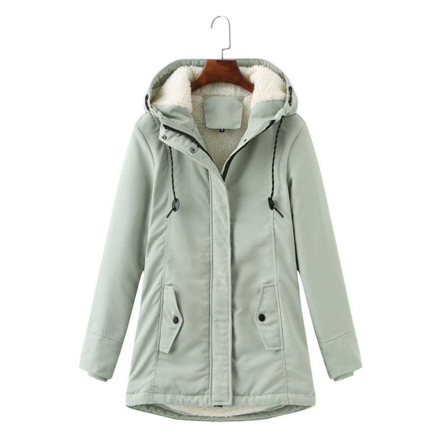 Women’s Long Hooded Insulated Parka