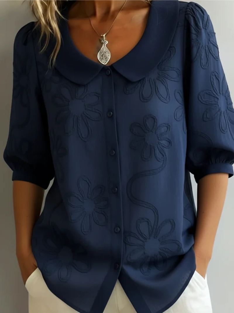 Bailey | Stylish Embroidered Floral Blouse