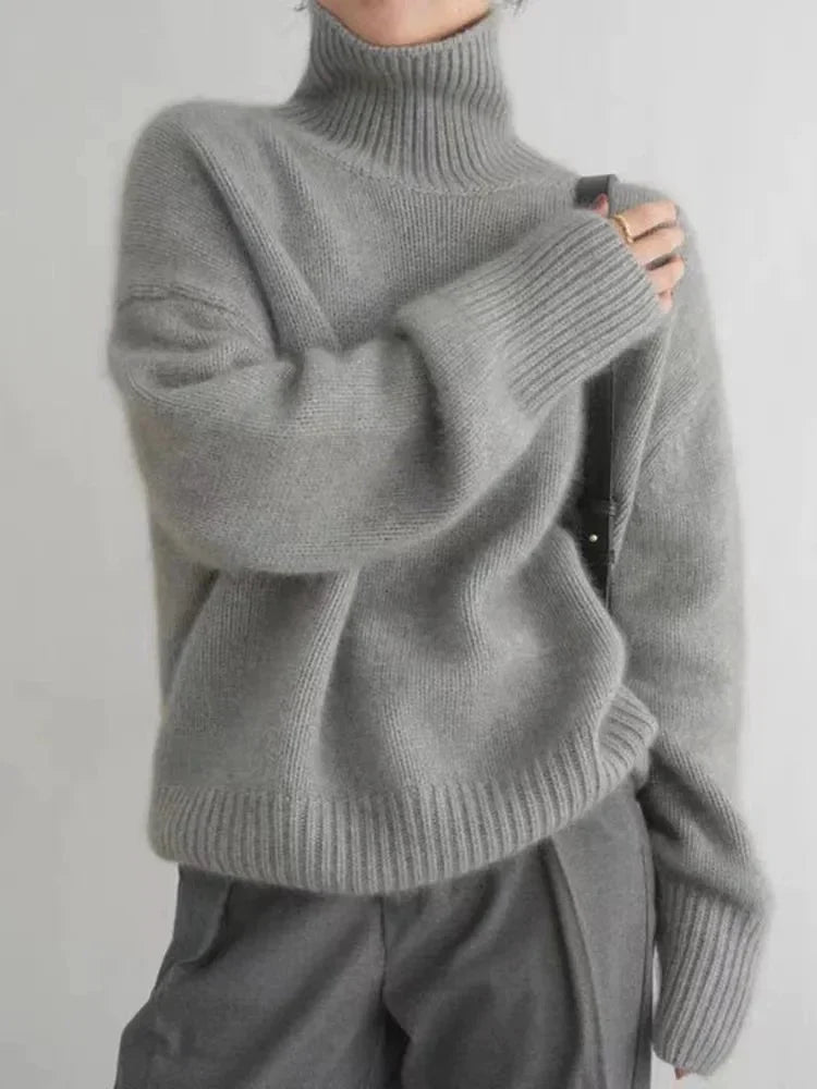 Amy™ | Casual turtleneck sweater