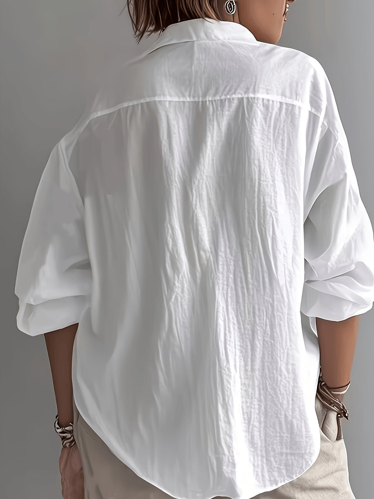 Bailey | Effortless Style Relaxed Collared Blouse