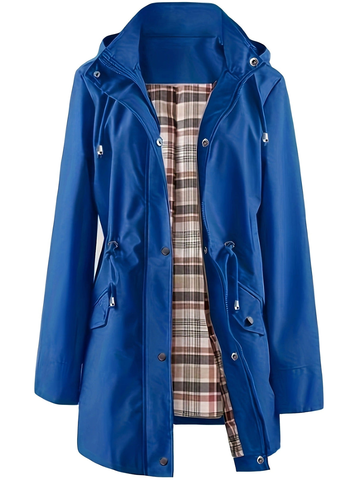 Gastown Tartan-Lined Rain Parka