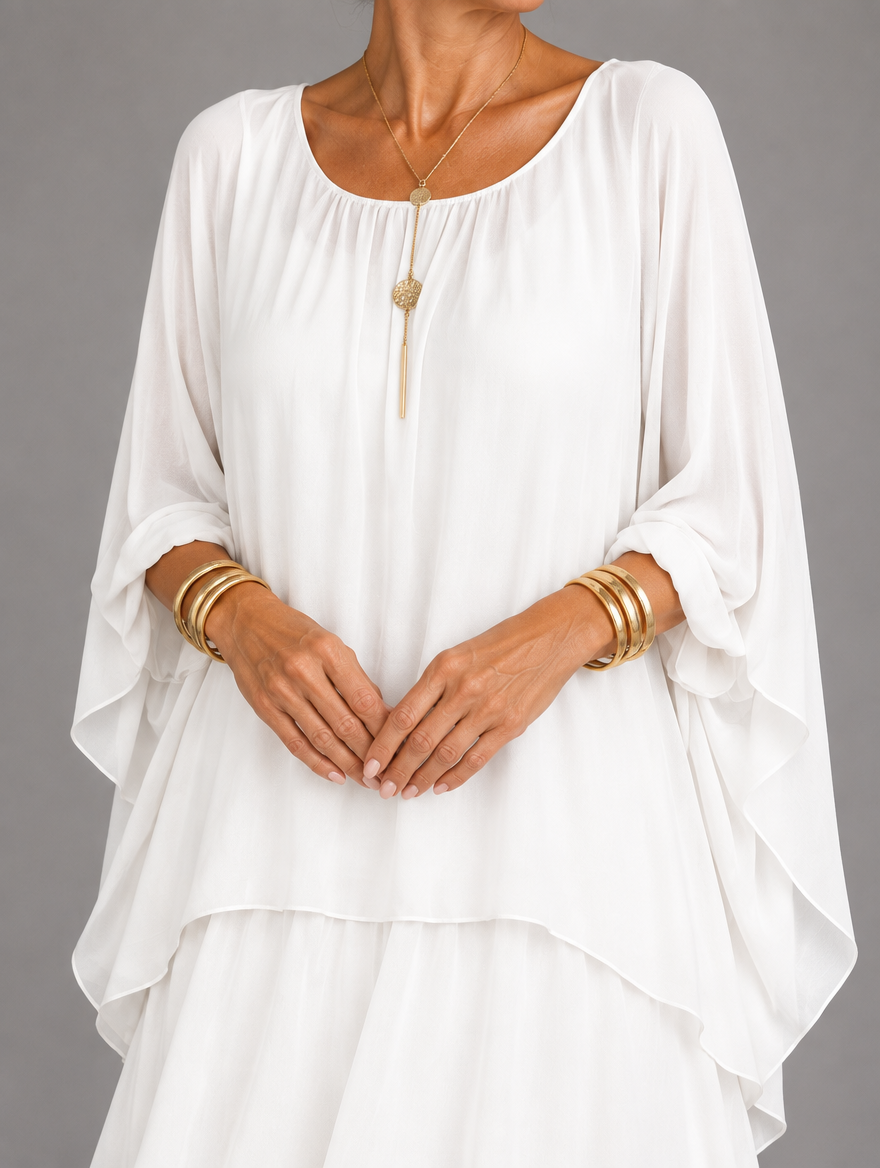 Lara™ | Elegant Flowing Maxi Dress