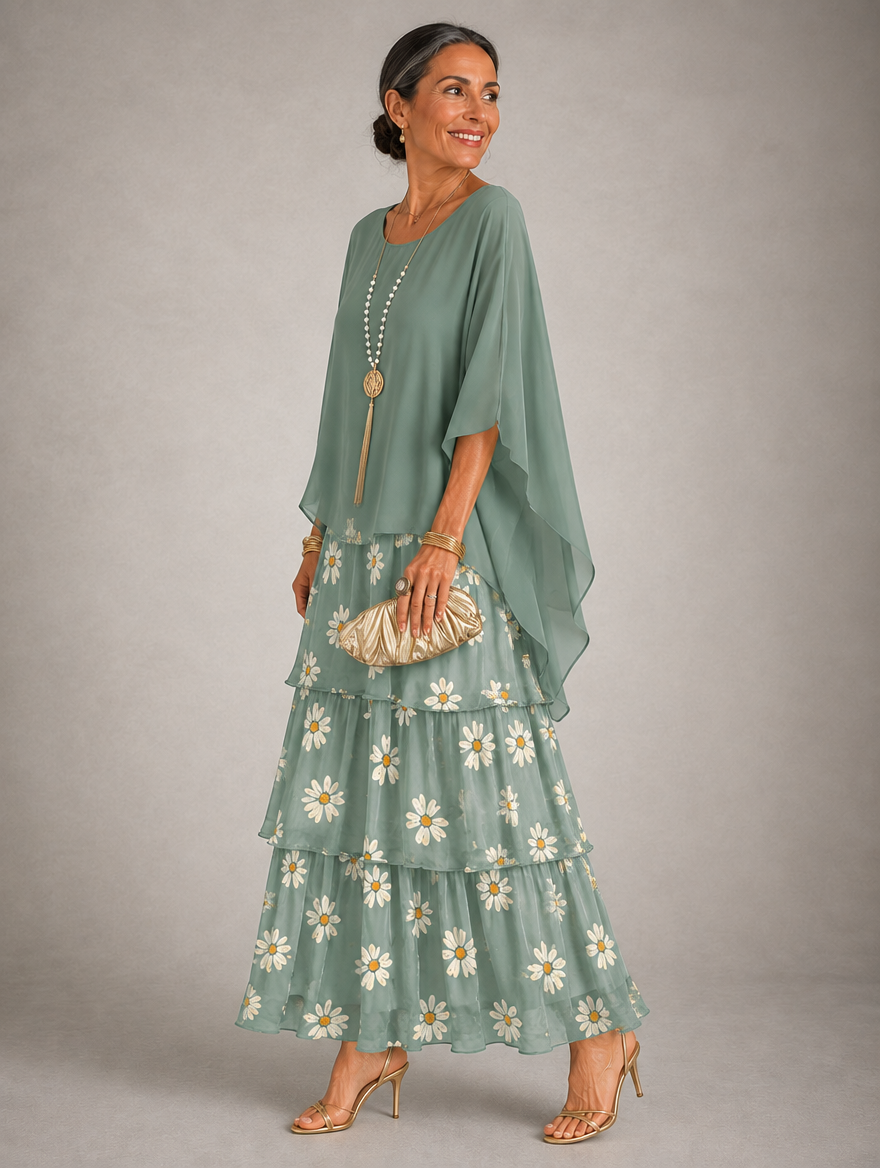 Lara™ | Elegant Flowing Maxi Dress
