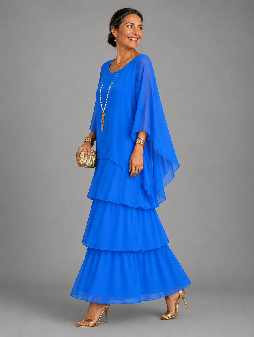 Lara™ | Elegant Flowing Maxi Dress