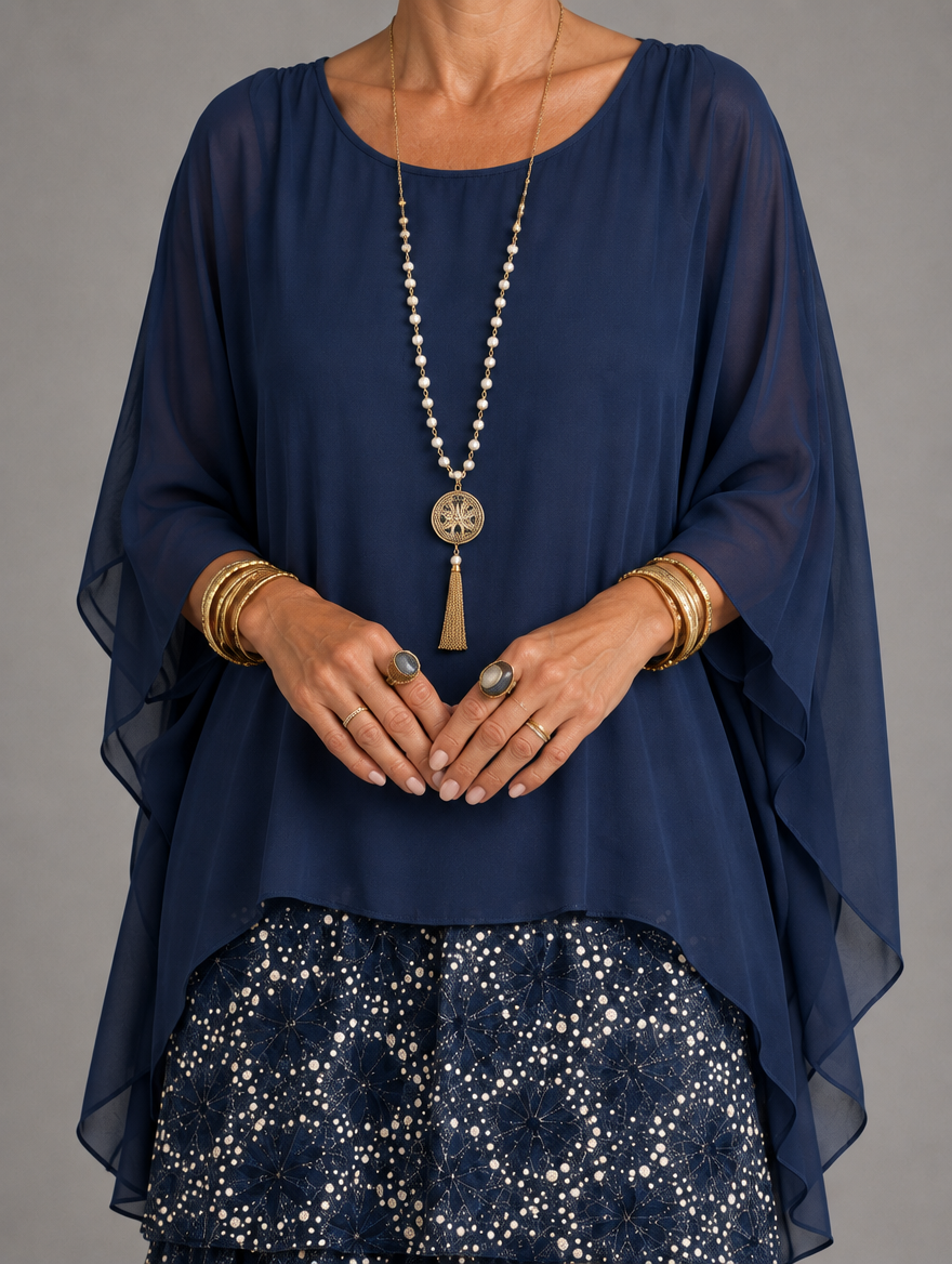 Lara™ | Elegant Flowing Maxi Dress