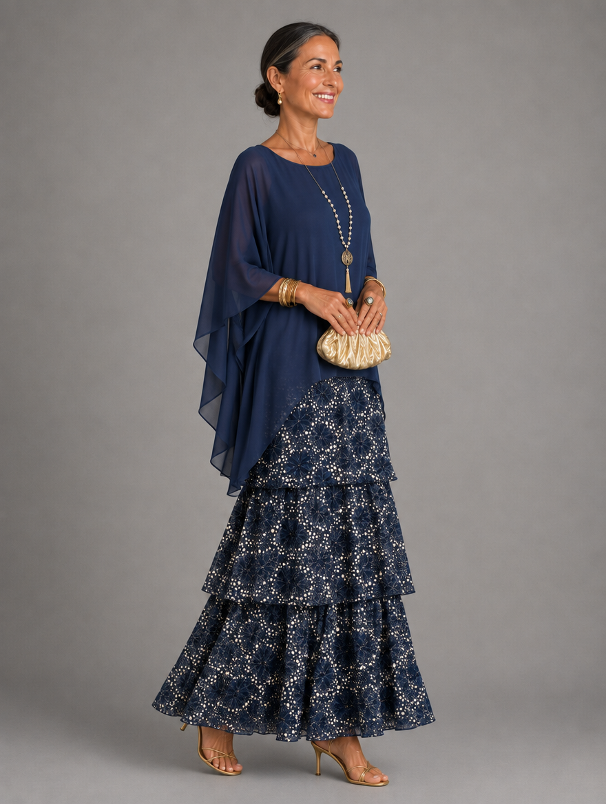 Lara™ | Elegant Flowing Maxi Dress
