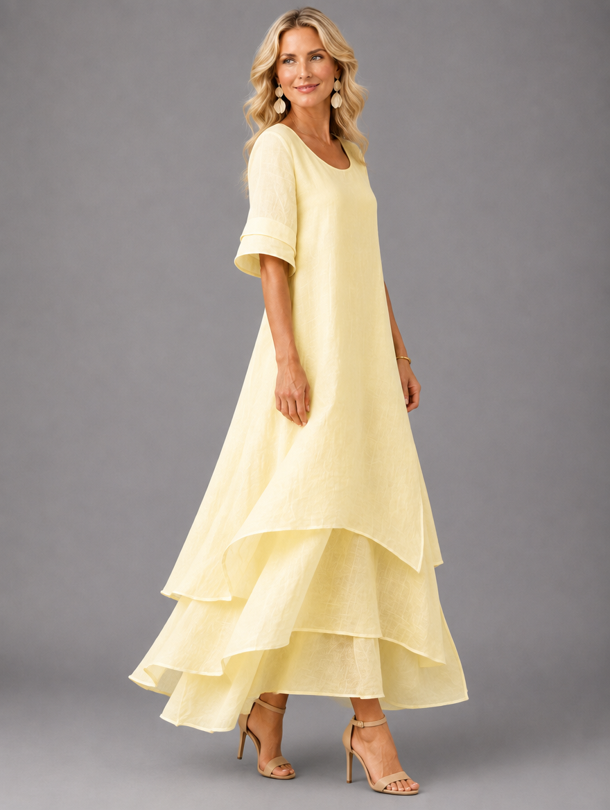 Liora™ | Flowing Grace Maxi Dress