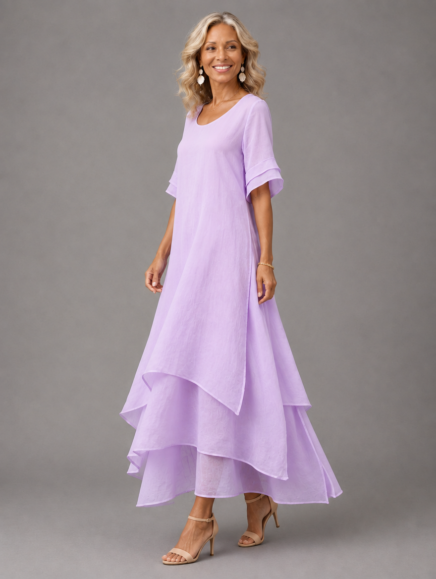 Liora™ | Flowing Grace Maxi Dress