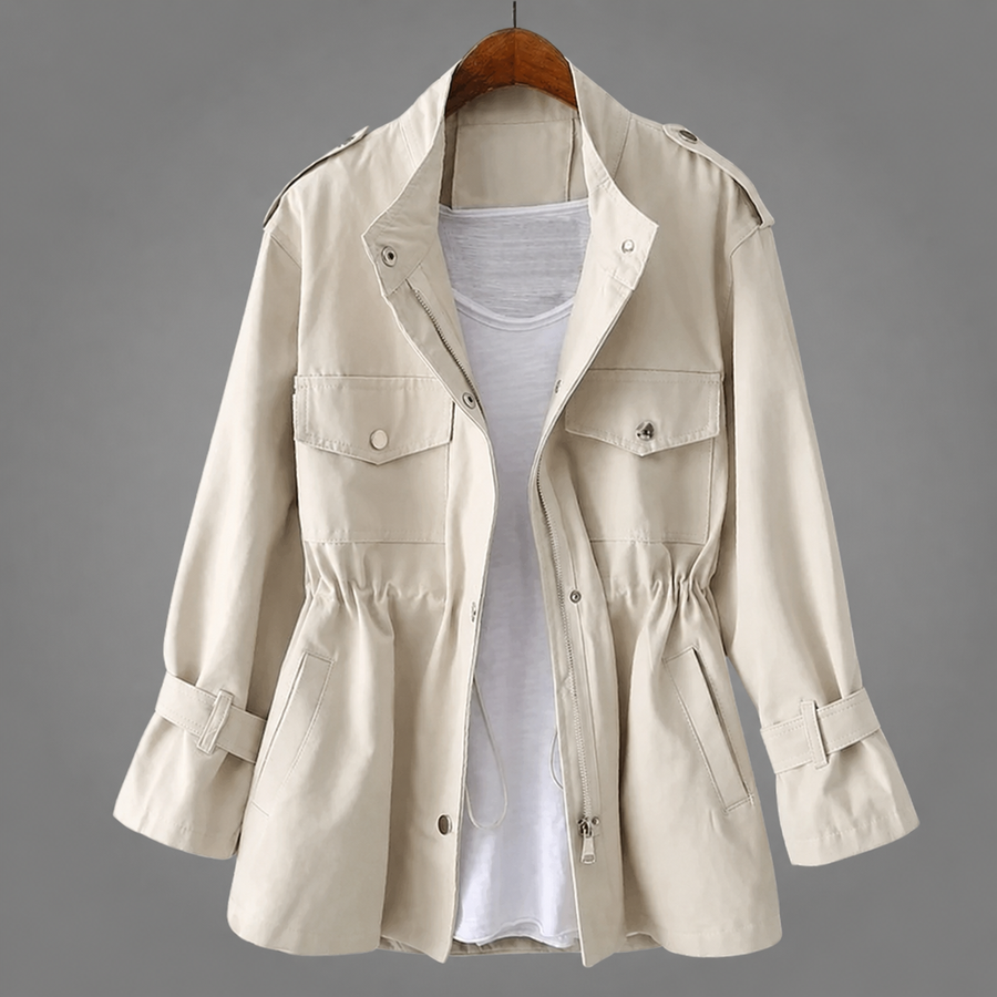Women’s Belted Double-Breasted Winter Coat
