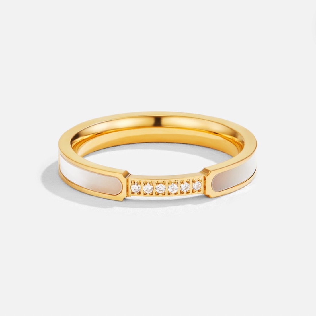 Unity | Pearl & Crystal Ring