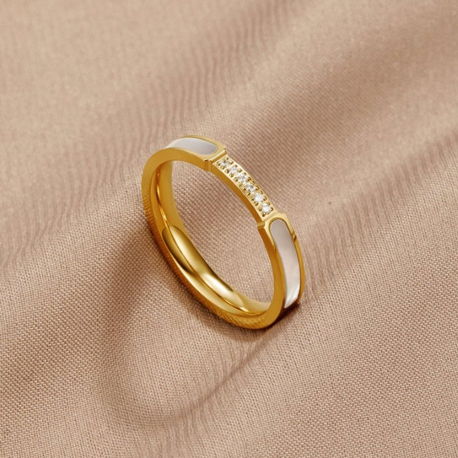 Unity | Pearl & Crystal Ring