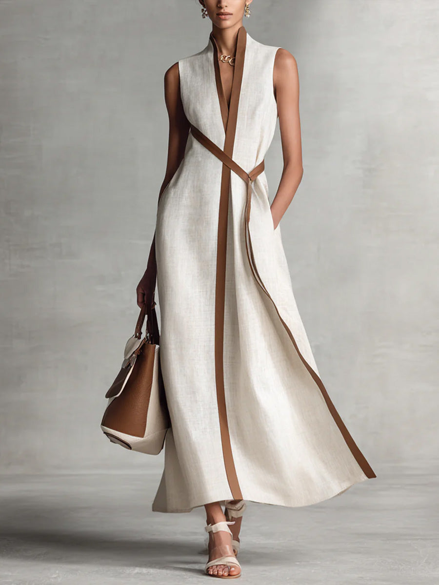 Women’s Sleeveless Maxi Summer Dress